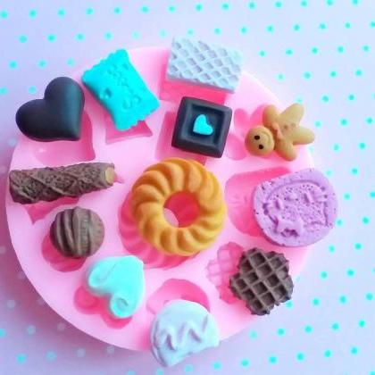 Chocolates, Cookies And Mixed Sweets Silicone..