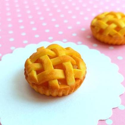 Dollhouse Miniature Apple Pie, Fake Food,..
