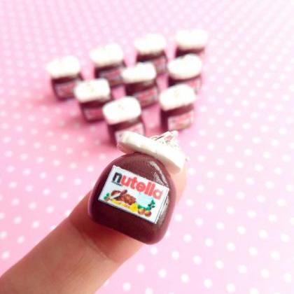 Miniature Nutella Jar Charm - Miniature Food -..