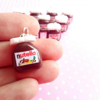 Miniature Nutella Jar Charm - Miniature Food -..